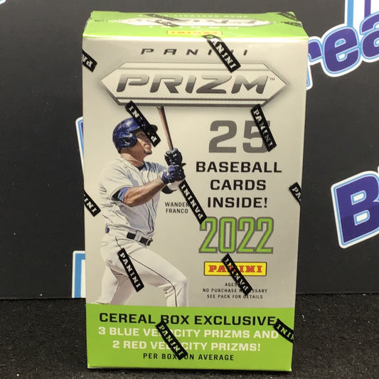 2022 Panini Prizm Cereal Box