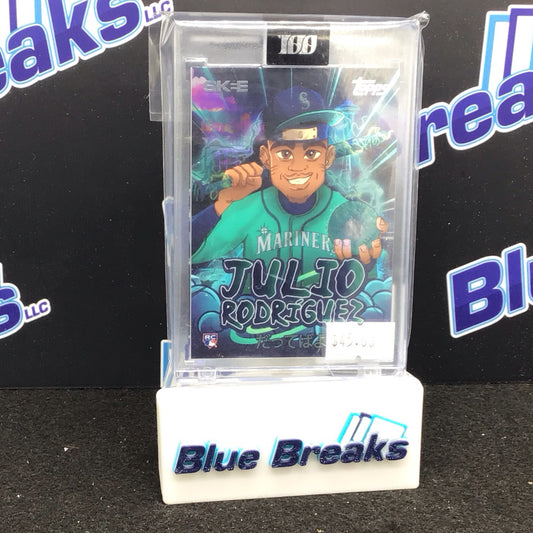2022 Topps Project 100 Julio Rodriguez /3999 RC #62 Mariners