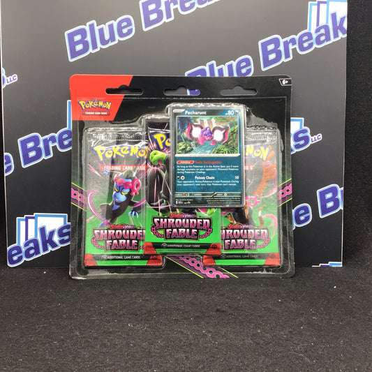 Pokemon Scarlet & Violet Shrouded Fable 3 Pack Blister Pack