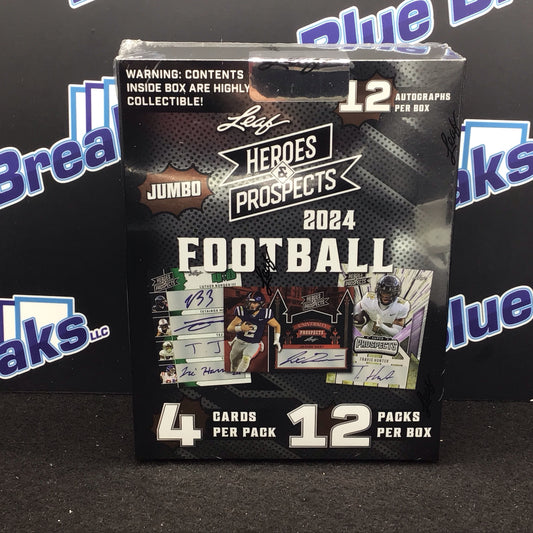 2024 Leaf Heroes & Prospects Football Jumbo