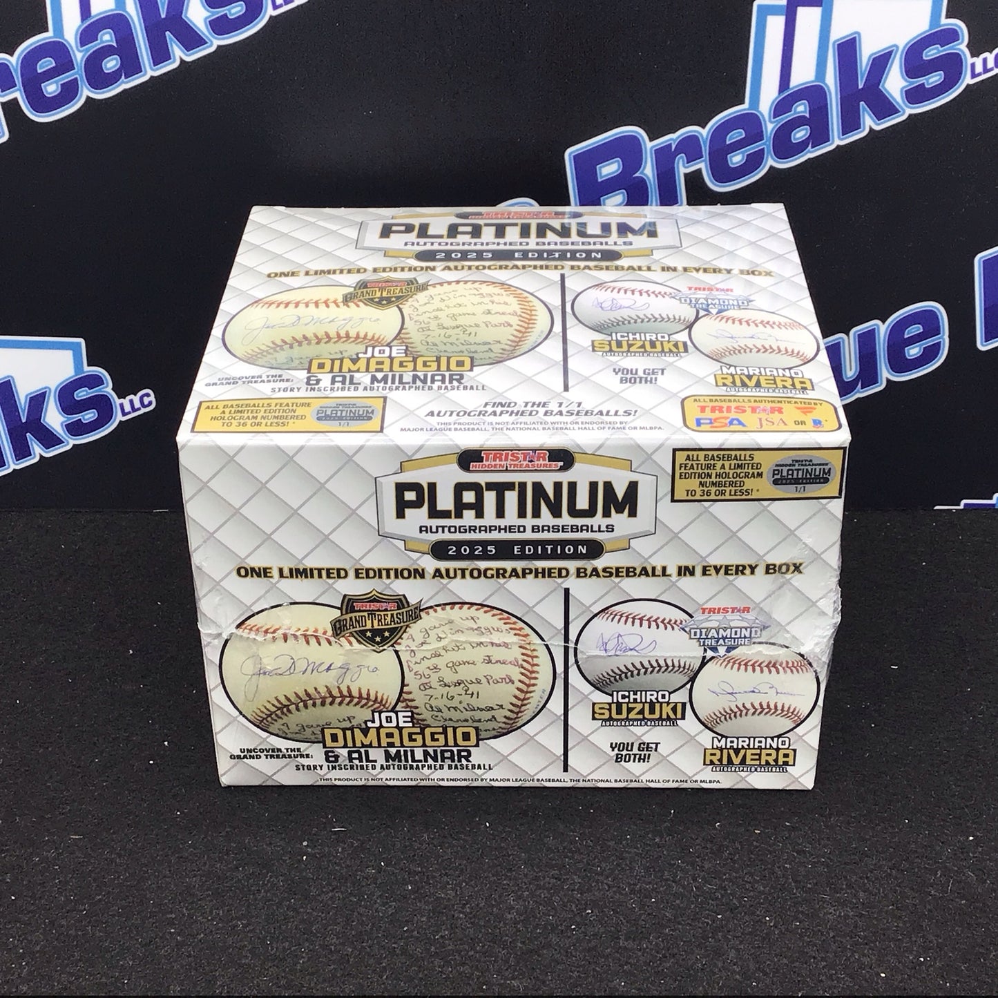 2025 Tristar Platinum Autographed Baseball