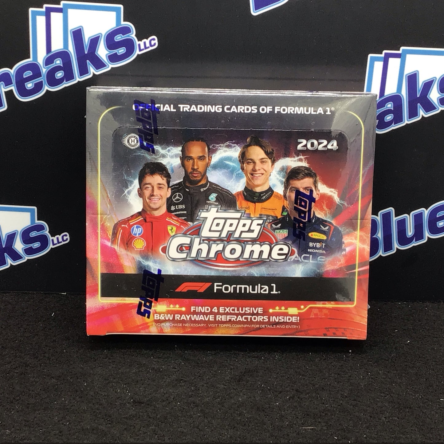 2024 Topps Chrome F1 Formula 1 Qualifying Lap Hobby Box - Sealed Wax