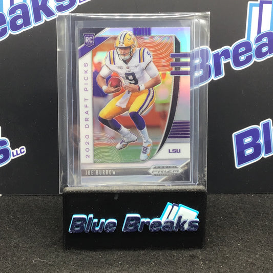 2020 Panini Prizm Draft Picks Joe Burrow RC 105 Bengals