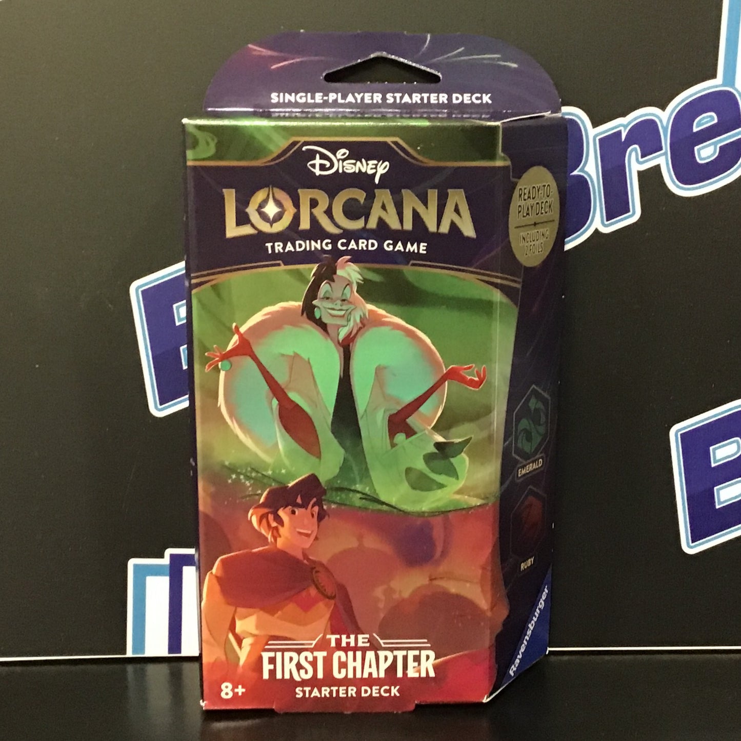 Disney Lorcana: The First Chapter Starter Deck Cruella Aladdin