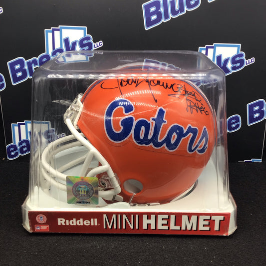 Mini Helment Gators Jack Youngblood auto Envoy Collectables COA