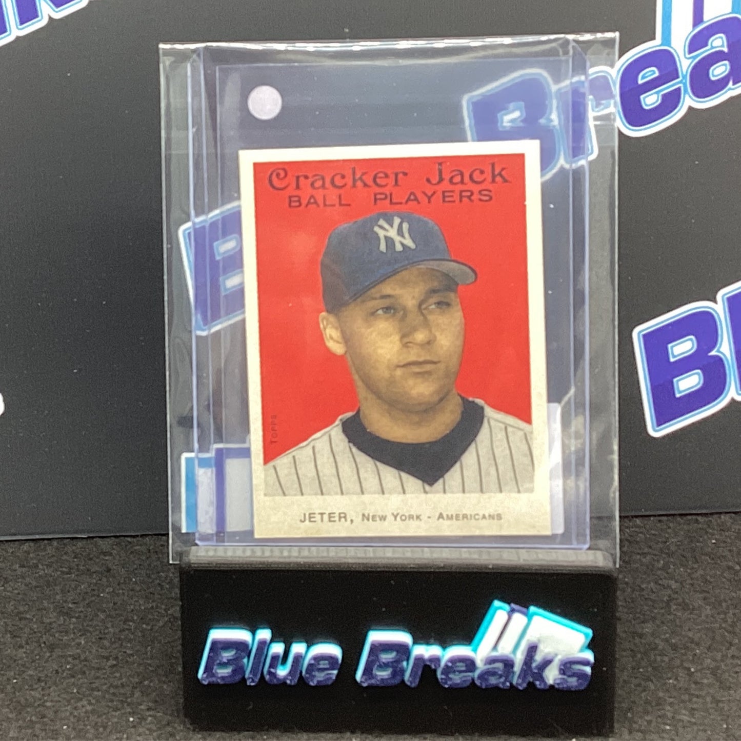 2004 Topps Cracker Jack Sticker Parallel Derek Jeter #232 Yankees