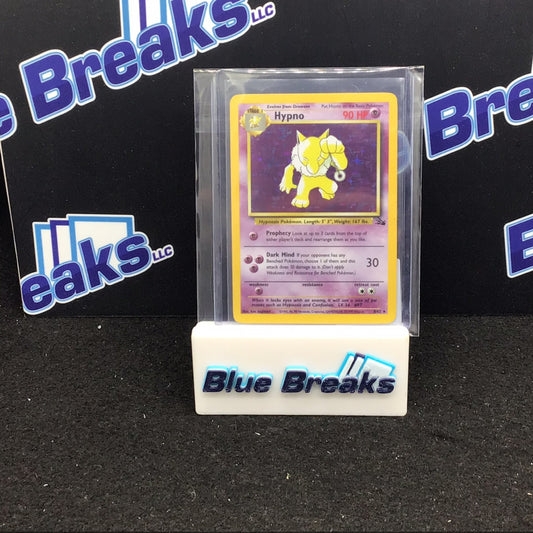 1999 Pokémon Hypno Fossil Holo 8/62