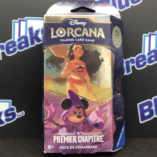 Disney Lorcana Mickey/Moana Starter Deck French