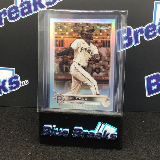 2022 Topps Chrome - Oneil Cruz - Sepia Refractor - Pittsburgh Pirates - 128