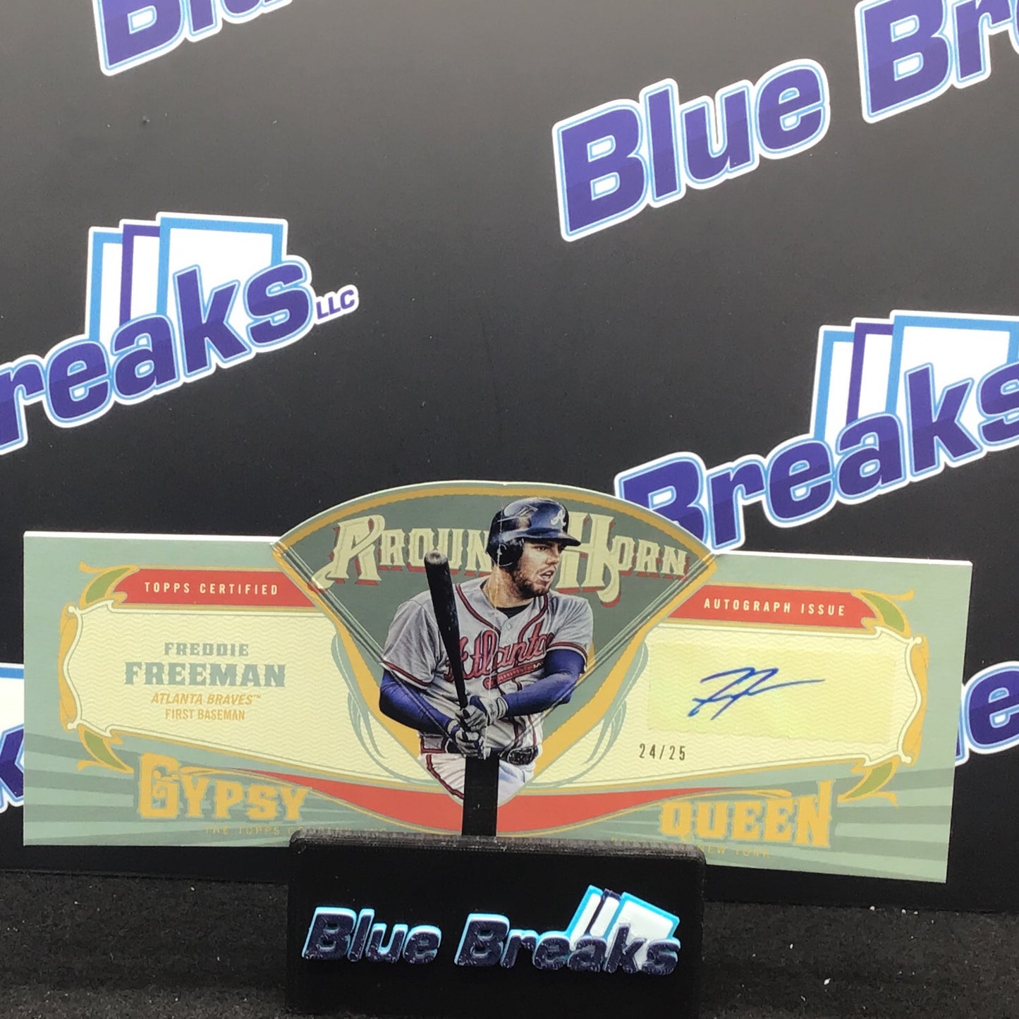 2014 Topps Gypsy Queen Around the Horn Freddie Freeman #ATH-FF Braves