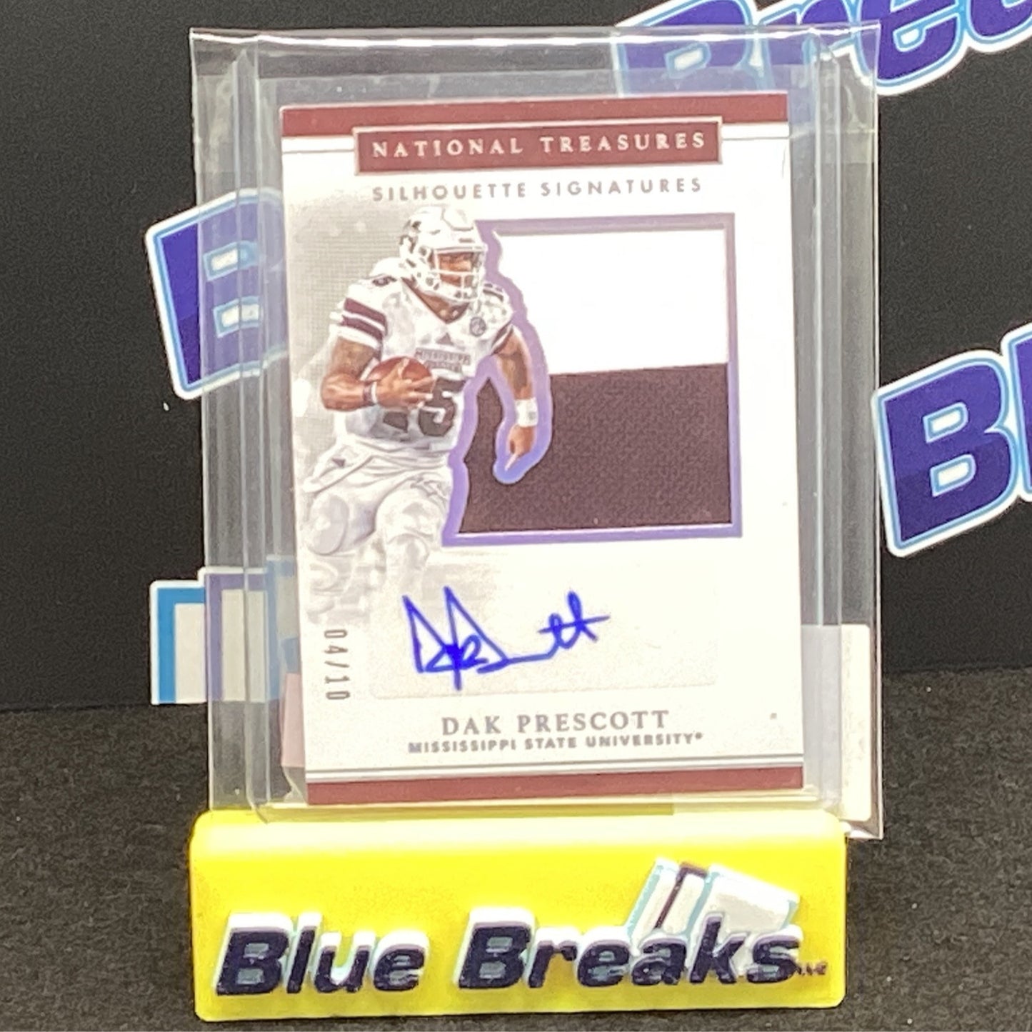 2017 National Treasures - Dak Prescott 4/10