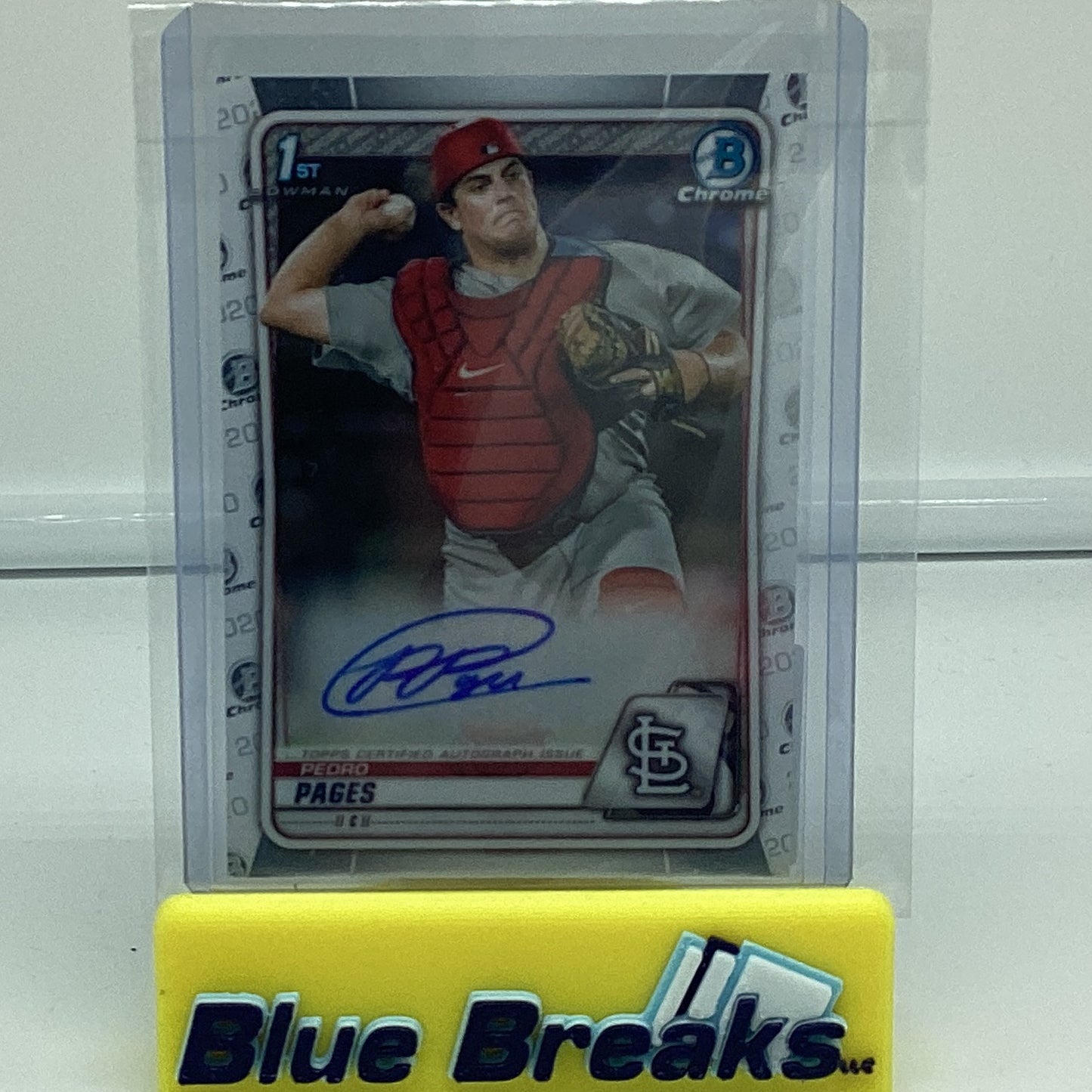 2020 Bowman Chrome - Pedro Pages