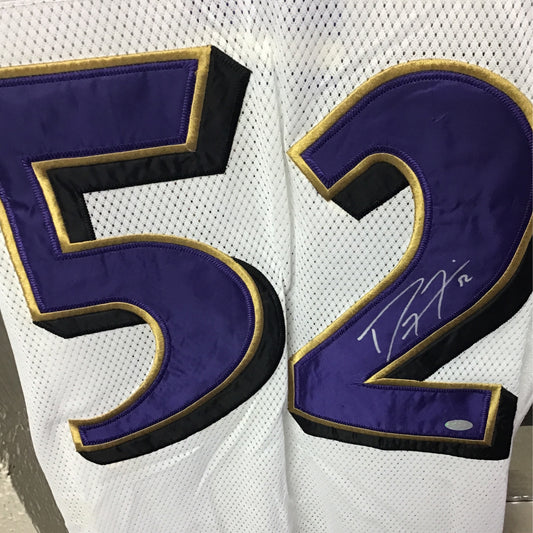 Ray Lewis autographed jersey Mounted Memories COA