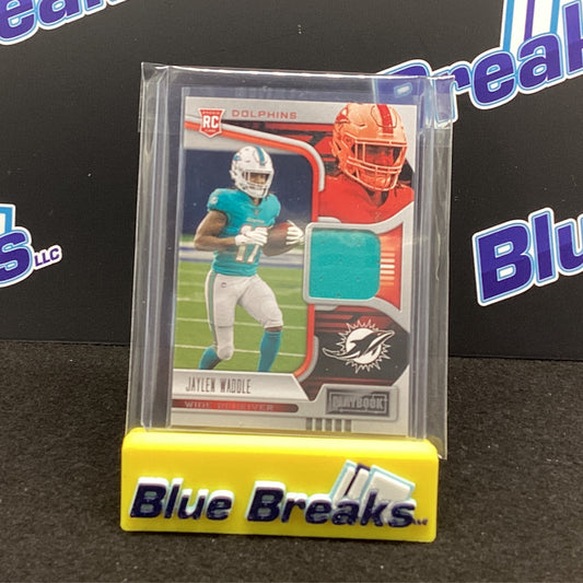 2021 Panini Playbook - Jaylen Waddle - RMA-JWA