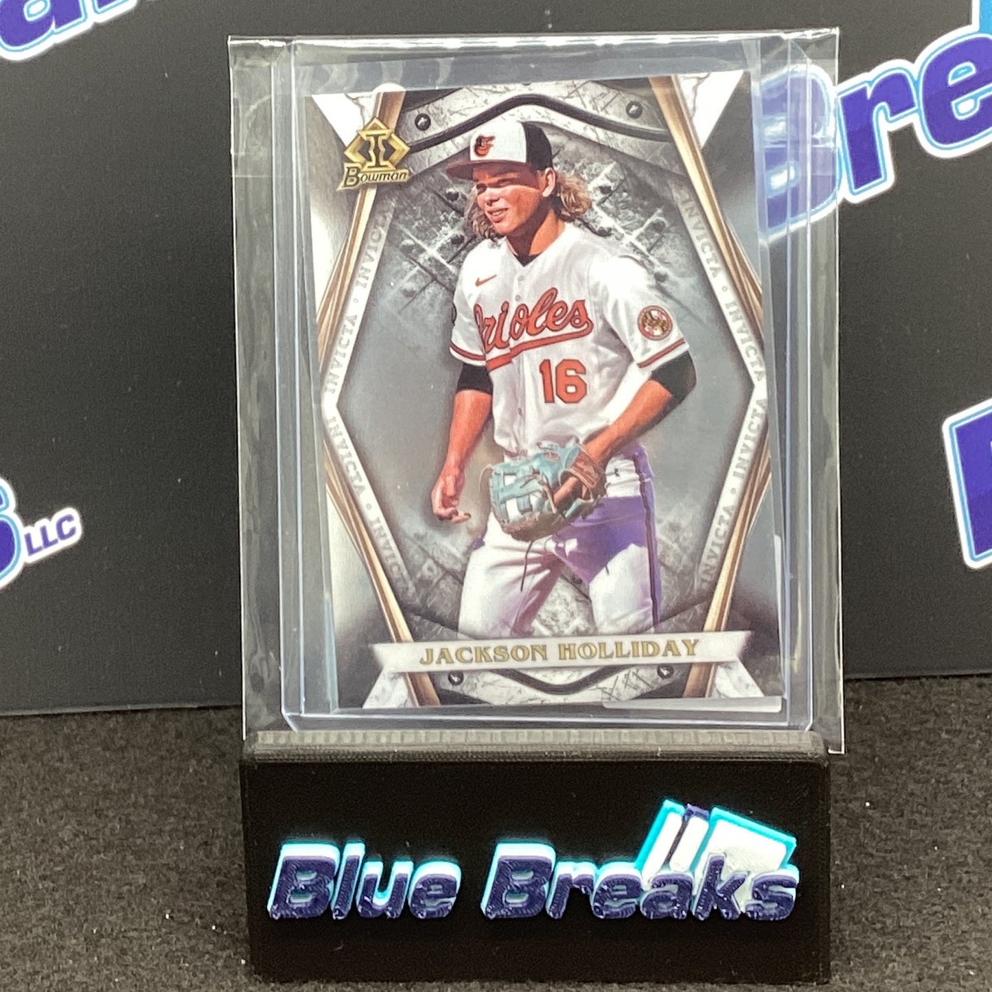 2022 Bowman Invicta Jackson Holliday #BI-1 Orioles