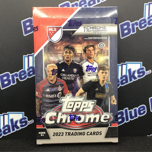 2023 Topps MLS Chrome - Hobby Box