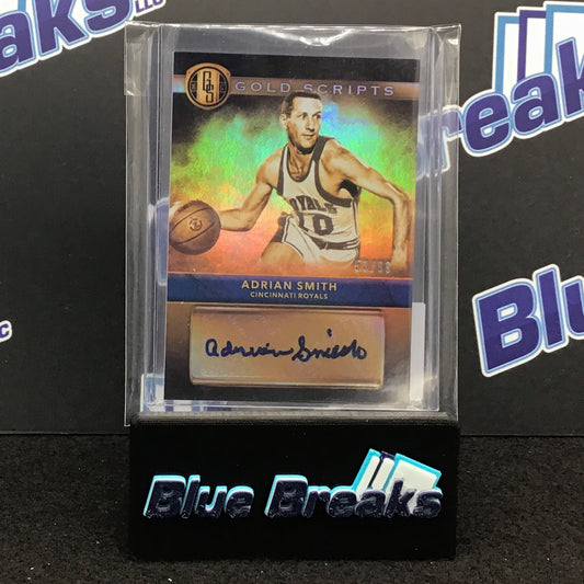 2016-17 Panini Gold Standard Gold Scripts Adrian Smith 53/99 Royals/Kings