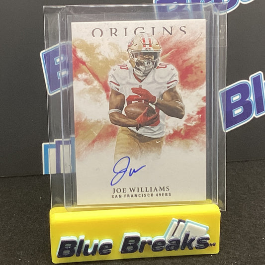 2017 Panini - Joe Williams Auto