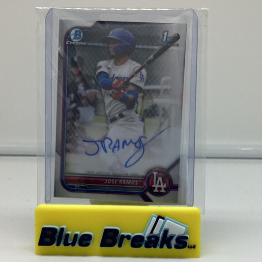2022 Bowman Chrome - Jose Ramos