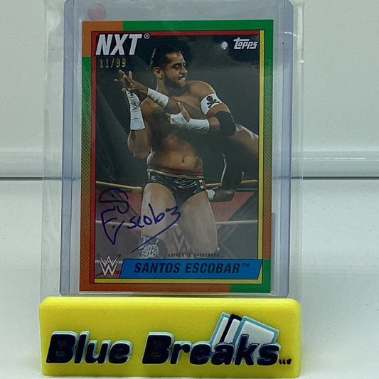 2021 Heritage WWE - Santos Escobar 11/99