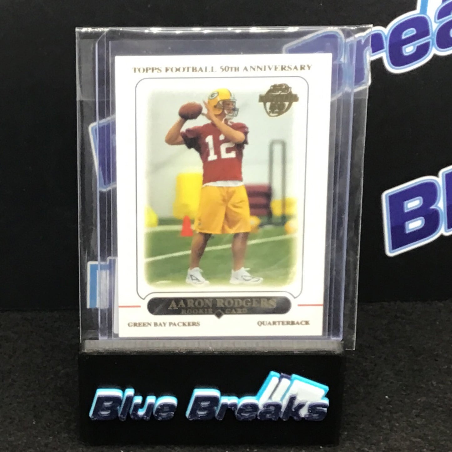 2012 Topps Football 50th Anniversary Aaron Rodgers Reprint #431 Packers