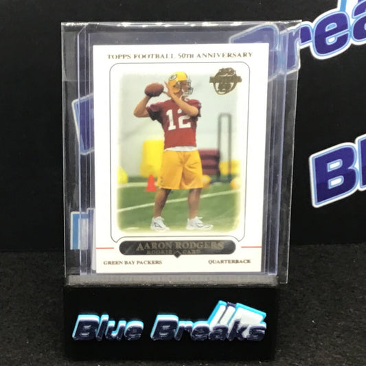 2012 Topps Football 50th Anniversary Aaron Rodgers Reprint #431 Packers