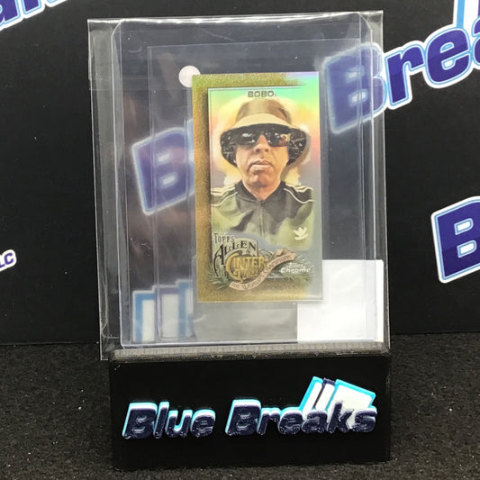 2022 Allen & Ginter Chrome Gold Eric Bobo mini 12/50 #271 musician