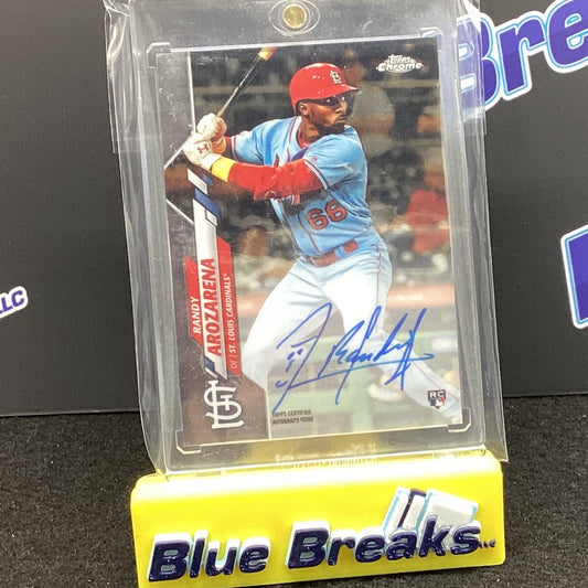 2020 Topps Chrome - Randy Arozarena