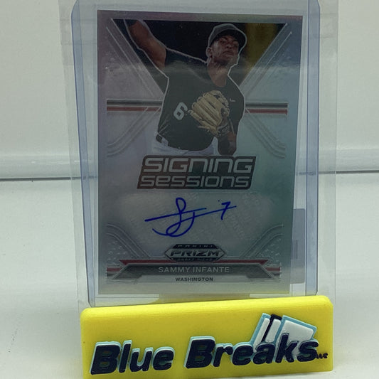 2021 Panini Prizm Signing Sessions Sammy Infante auto #SS-SI