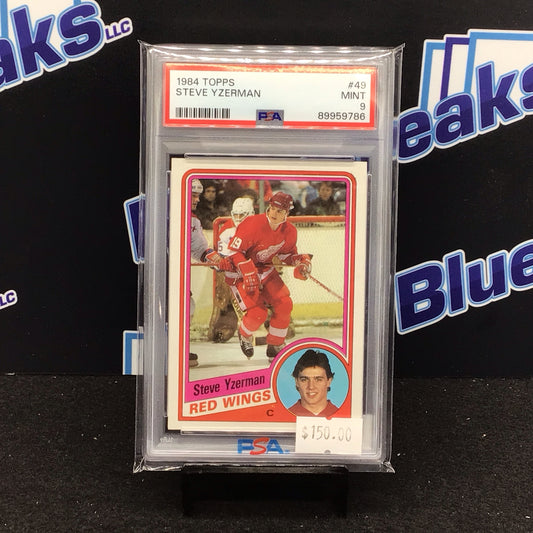 1984 Topps Steve Yzerman #49 PSA 9 Red Wings