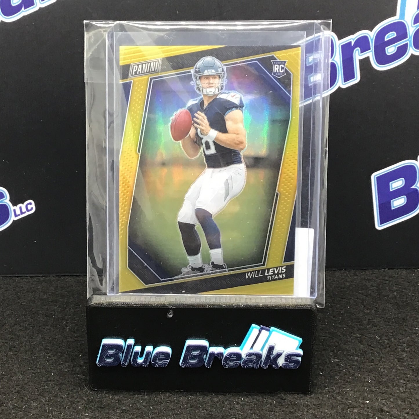 2023 Panini The National Yellow Will Levis 04/10 RC #RC8 Titans