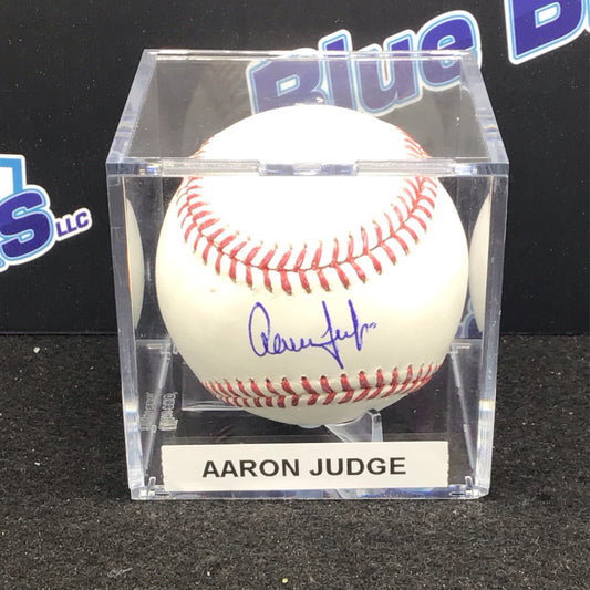 Aaron Judge autographed baseball JSA authentication