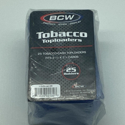 BCW Tobacco Toploader