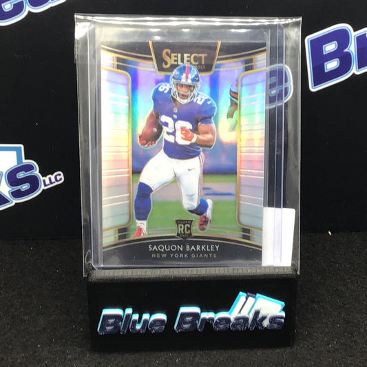 2018 Panini Select Concourse Refractor Saquon Barkley RC #17 Giants