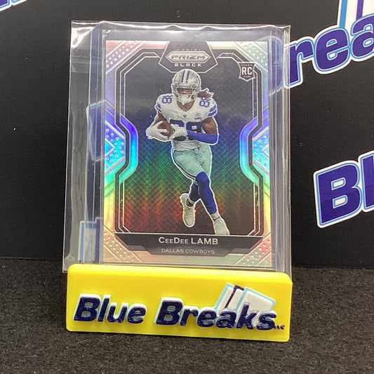 2020 Panini Chronicles Prizm Black - CeeDee Lamb #PB-11