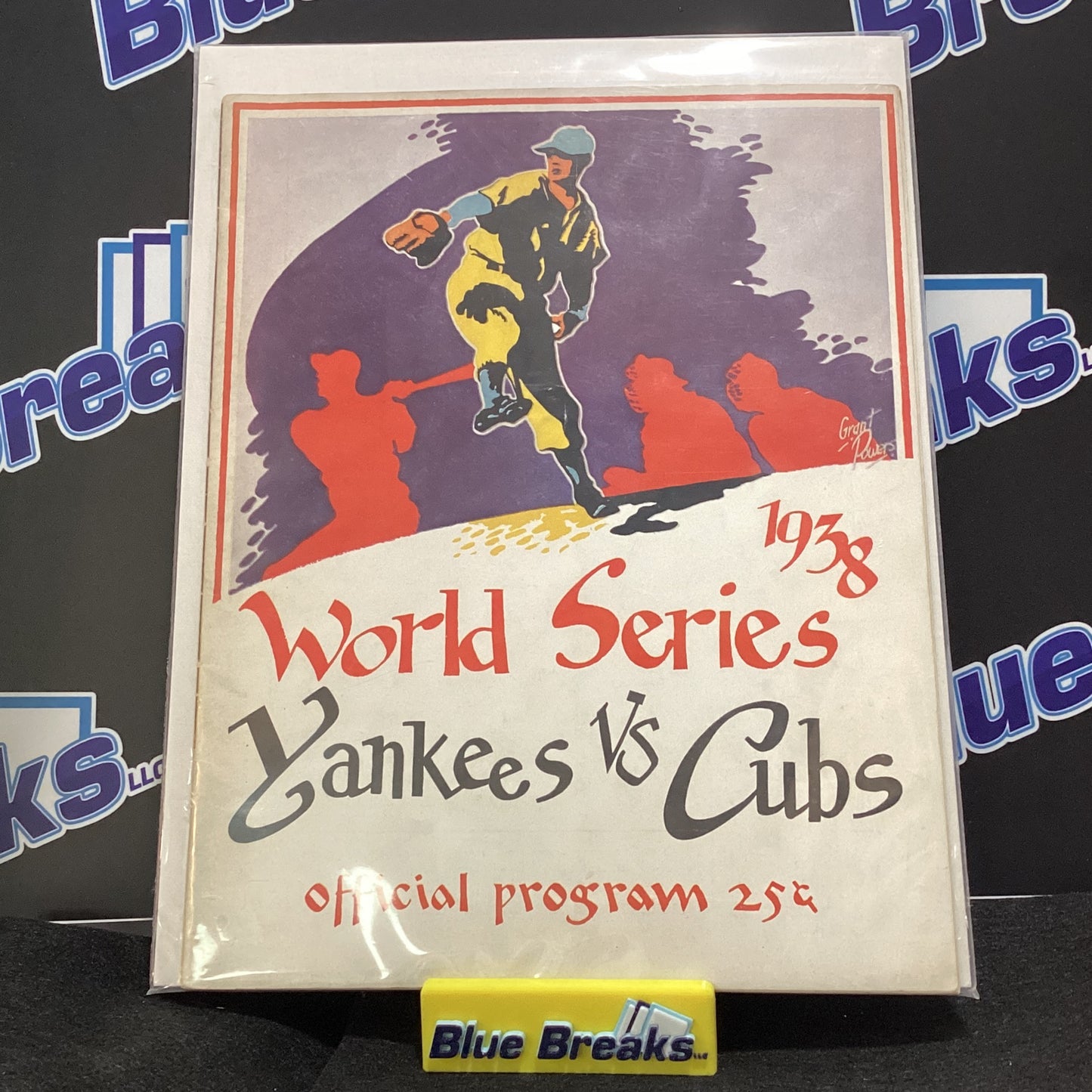 1938 World Series Program - Yankees Vs Cubs