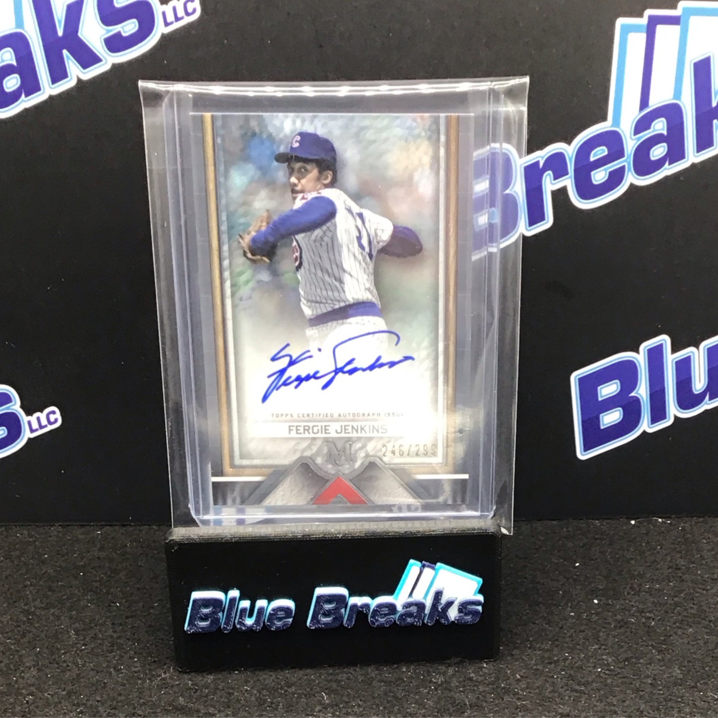 2023 Topps Museum Collection Archival auto Fergie Jenkins 246/299 #11-FJ Cubs