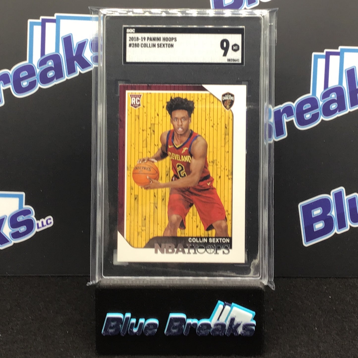 2018-19 Panini Hoops - Collin Sexton - Cleveland Cavaliers - #280 - SGC 9