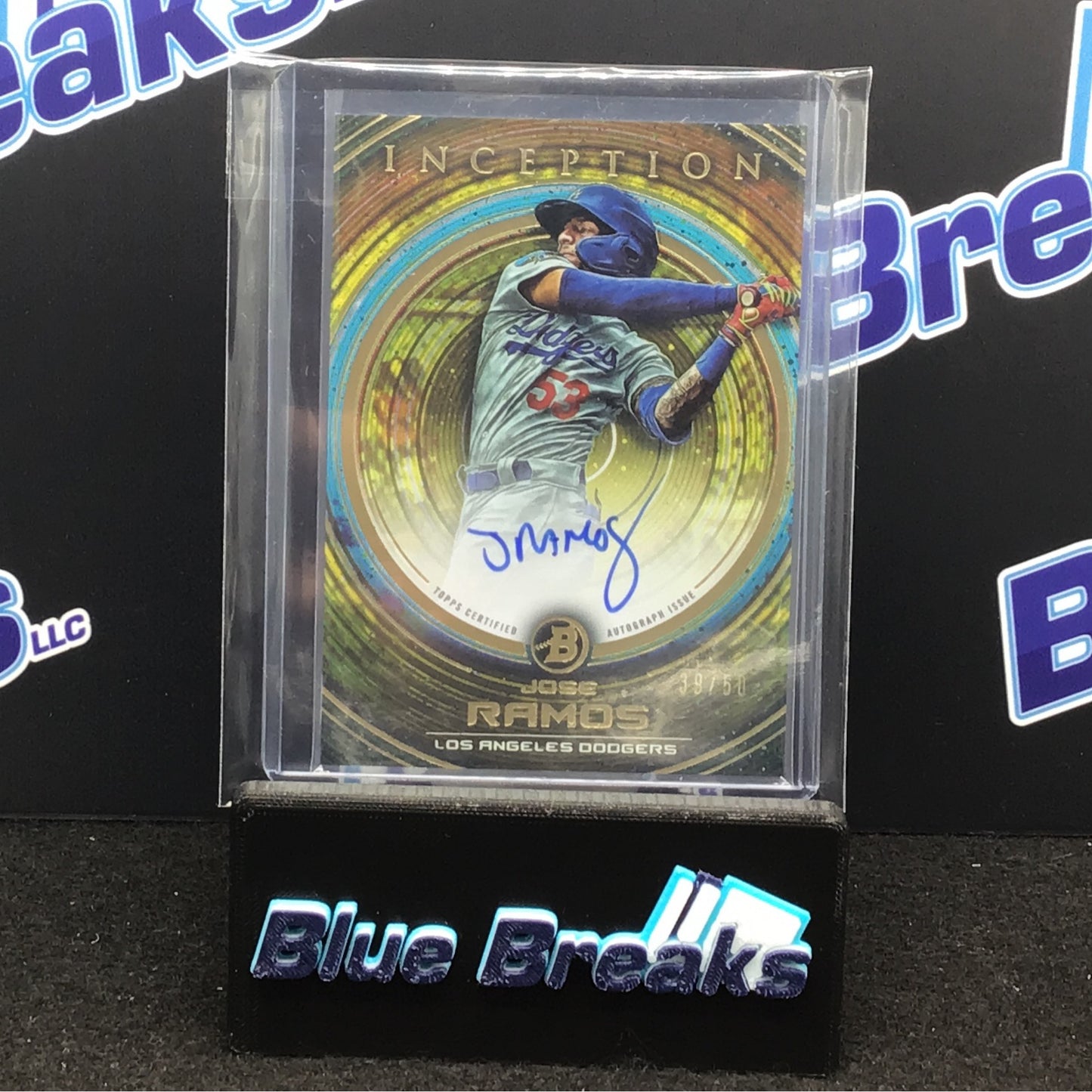2022 Topps - Inception - Jose Ramos - Los Angeles Dodgers - Auto - 39/50 - #PA-JR