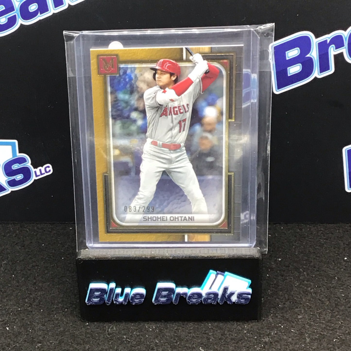 2023 Topps Museum Collection yellow Shohei Ohtani 083/299 #42 Angels