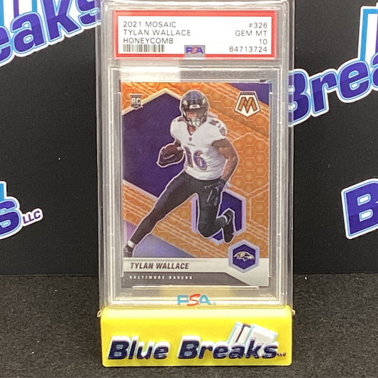 2021 Mosaic - Tylan Wallace - Honeycomb - PSA 10