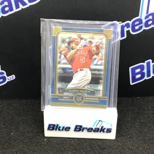 2019 Topps - Museum Collection - Albert Pujols - Los Angeles Angels - 54/150