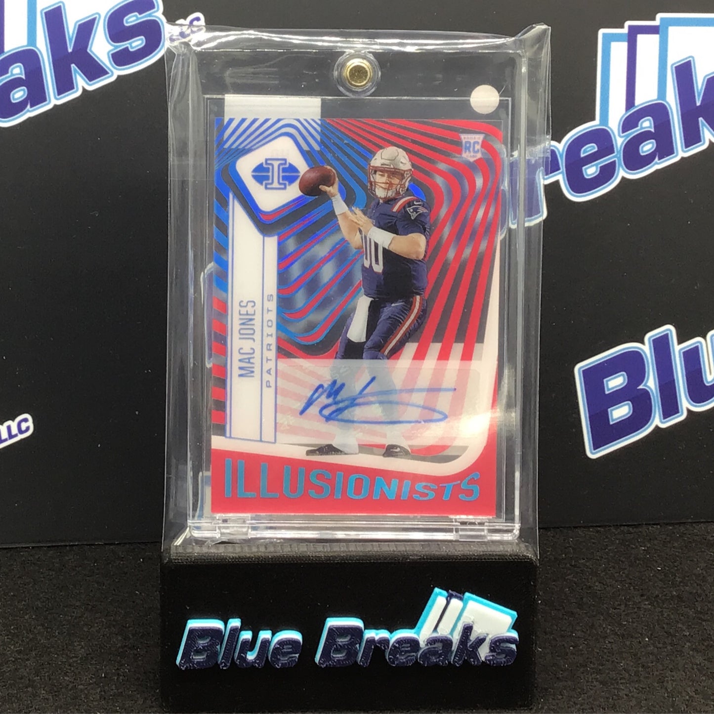 2021 Panini Illusions Mac Jones auto 03/30 #ILL-14 Patriots