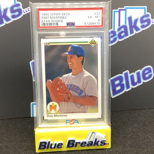 1990 Upper Deck - Tino Martinez Star Rookie #37 PSA 6
