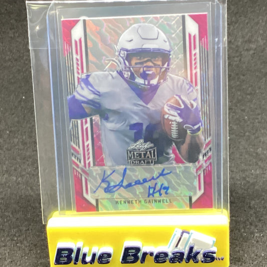 2021 Leaf Metal Draft - Kenneth gainwell 19/25