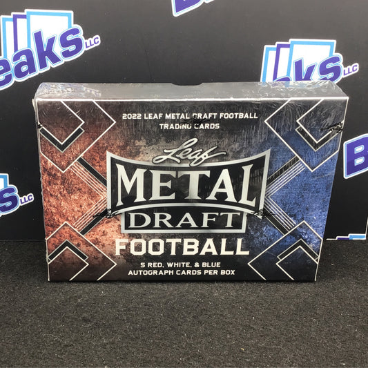 2022 Leaf Metal Draft Football