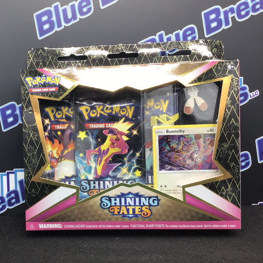 Pokémon Shining Fates Mad Party pin collection