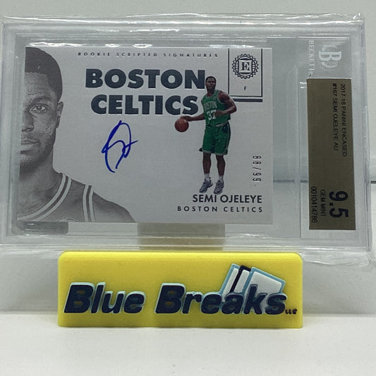 2017 Panini Encased - Semi Ojeleye auto 88/99 #167 BGS 9.5 Celtics