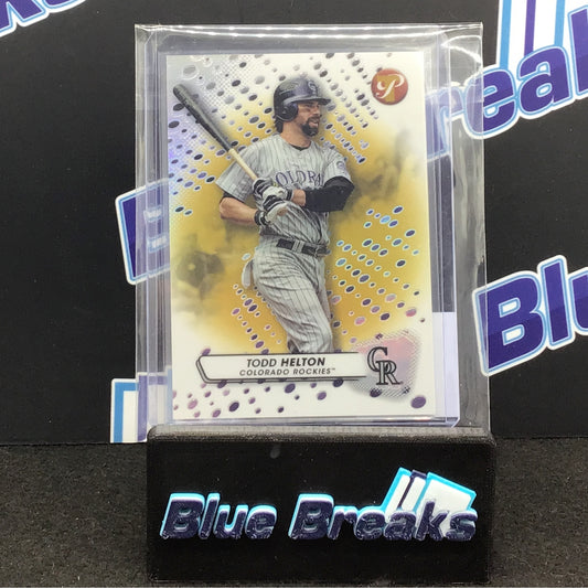 2023 Topps Pristine Todd Helton 26/50 #200 Rockies