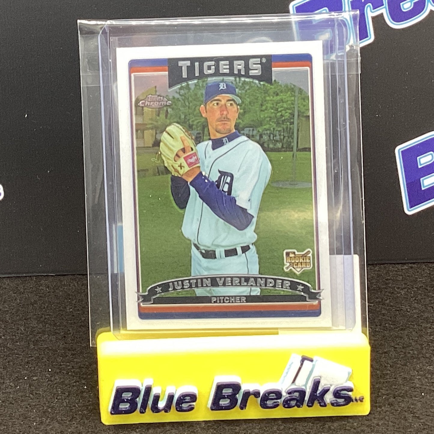 2006 Topps Chrome Justin Verlander #309 Tigers
